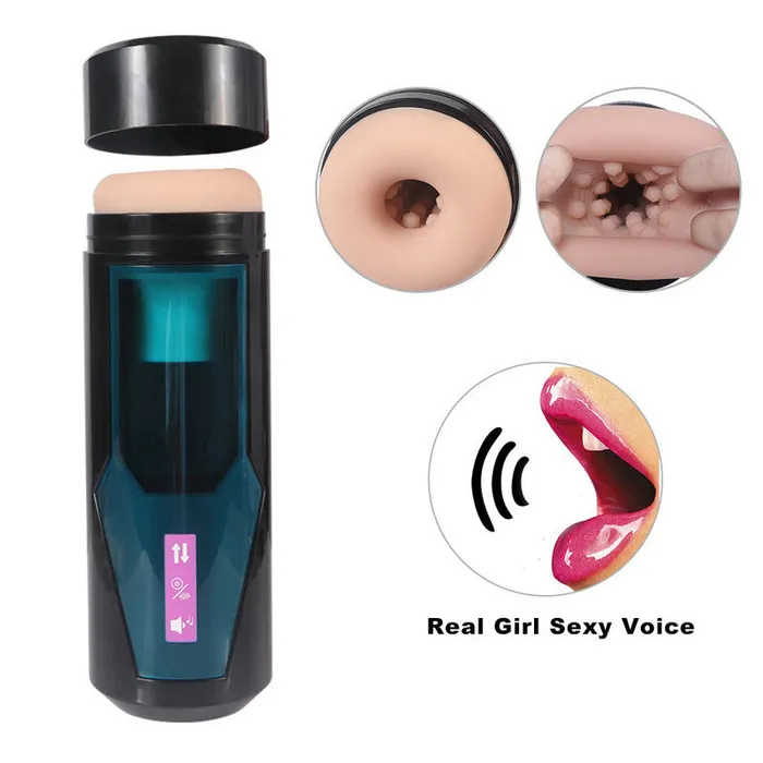 SIMU PARADISE Male Sex Toys Electric Automatic Retractable Stroking Hands Free Male Masturbation Cup SIMU PARADISE Male Sex Toys Electric Automatic Retractable Stroking Hands Free Male Masturbation Cup
