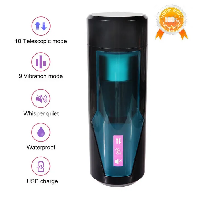SIMU PARADISE Male Sex Toys Electric Automatic Retractable Stroking Hands Free Male Masturbation Cup SIMU PARADISE Male Sex Toys Electric Automatic Retractable Stroking Hands Free Male Masturbation Cup