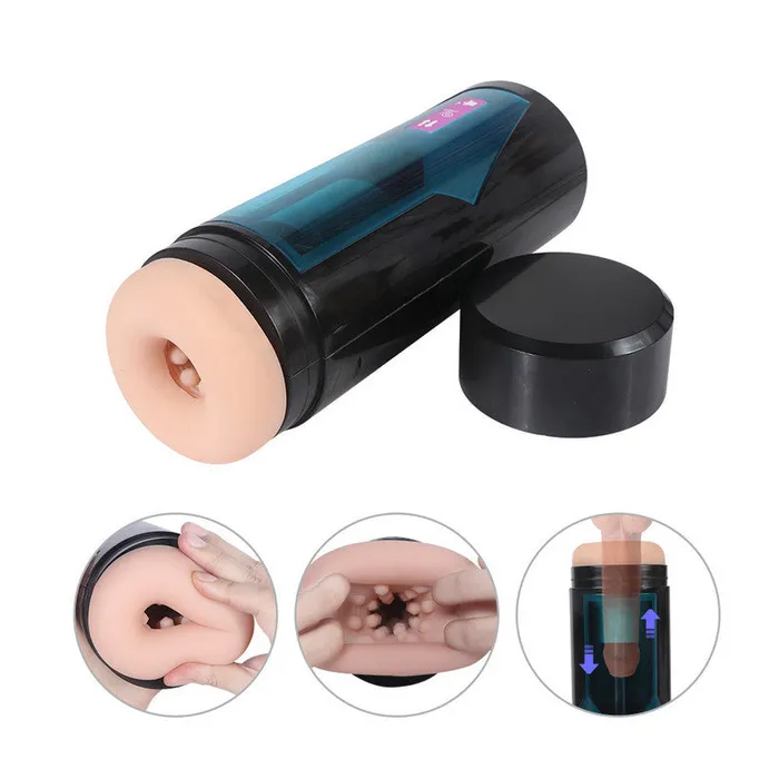 SIMU PARADISE Male Sex Toys Electric Automatic Retractable Stroking Hands Free Male Masturbation Cup SIMU PARADISE Male Sex Toys Electric Automatic Retractable Stroking Hands Free Male Masturbation Cup