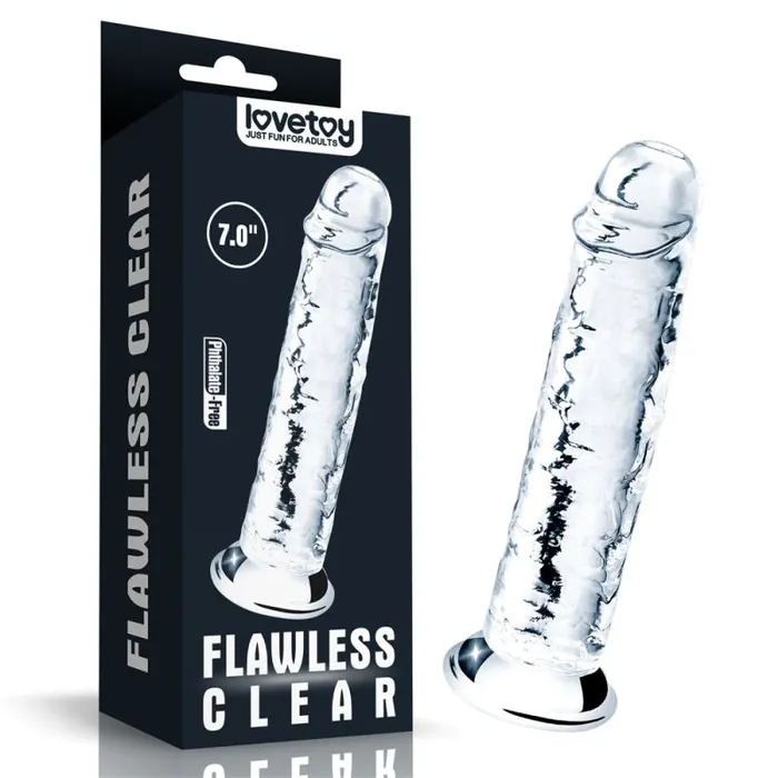 The Toolshed AU Dildos Clear Dildo 7in
