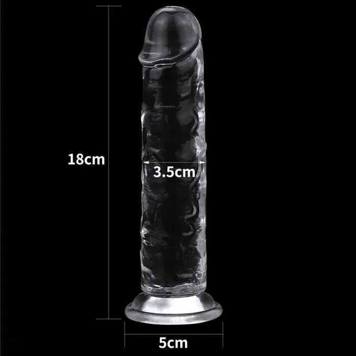 The Toolshed AU Dildos Clear Dildo 7in