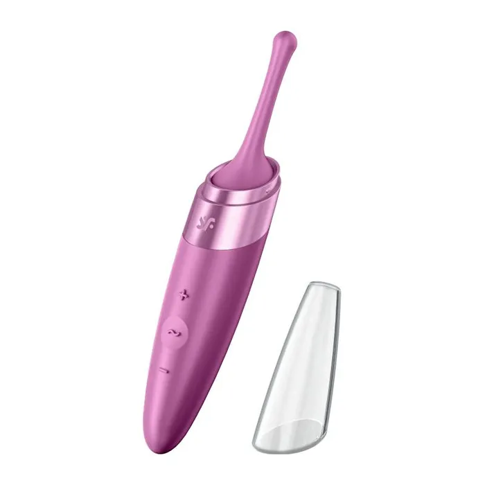 The Toolshed AU Vibrators Satisfyer Twirling Delight Tip Stimulator Berry