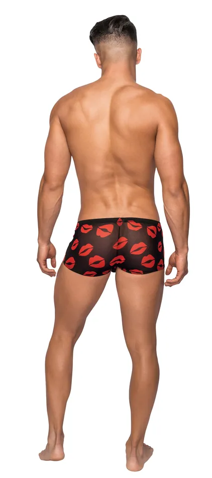 Vibrators Kiss Me Mini Short Large Sheer Lips Black Male Power Vibrators Kiss Me Mini Short Large Sheer Lips Black Male Power