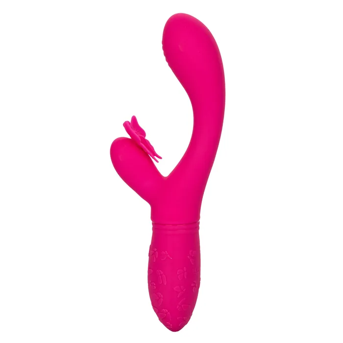 Vibrators Rechargeable Butterfly Kiss Flutter Pink CalExotics