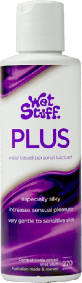 Wet Stuff Plus Tube Gel Works Male Sex Toys