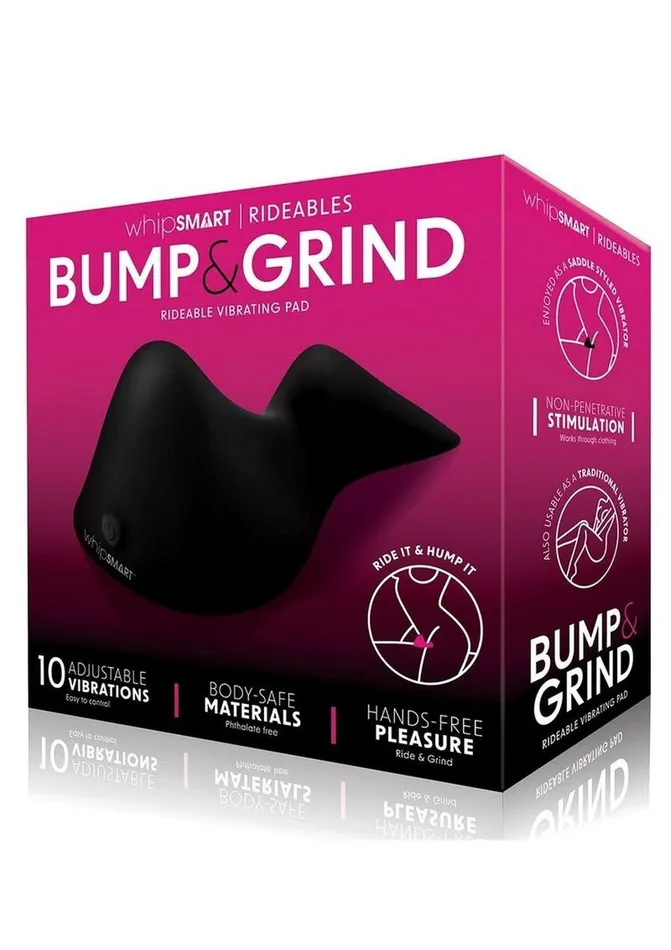 WhipSmart Bump and Grind Rechargeable Silicone Vibrating Pad Whipsmart Female Sex Toys