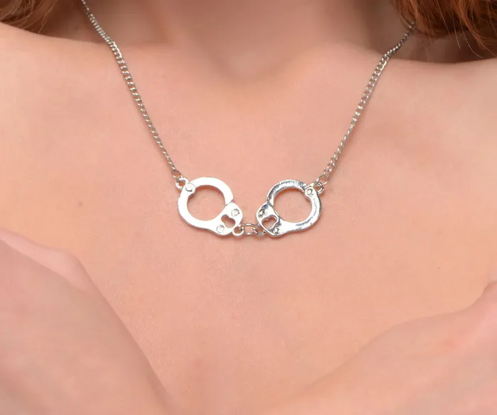 XR Brands Master Series Female Sex Toys Cuff Her Handcuff Necklace XR Brands Master Series Female Sex Toys Cuff Her Handcuff Necklace