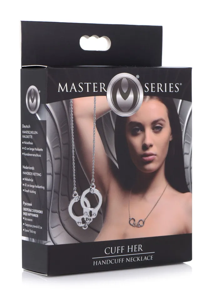 XR Brands Master Series Female Sex Toys Cuff Her Handcuff Necklace XR Brands Master Series Female Sex Toys Cuff Her Handcuff Necklace