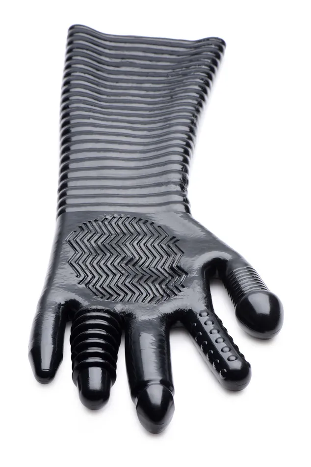 XR Brands Master Series Male Sex Toys Pleasure Fister Textured Fisting Glove XR Brands Master Series Male Sex Toys Pleasure Fister Textured Fisting Glove