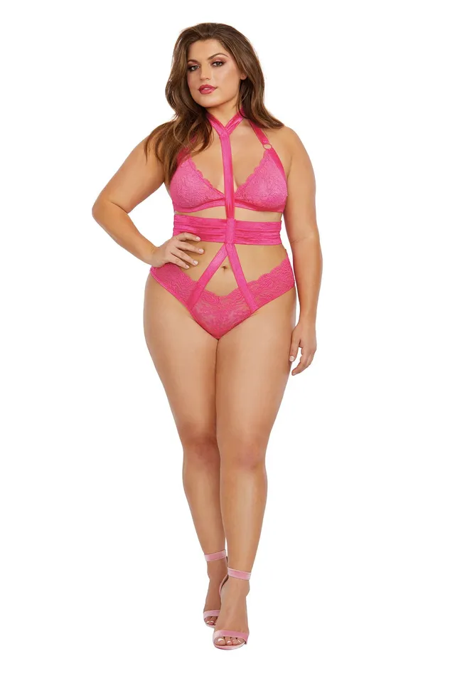2024 Holiday Sale Specials Female Sex Toys Bralette and Harness Panty Queen Size Fuchsia 2024 Holiday Sale Specials Female Sex Toys Bralette and Harness Panty Queen Size Fuchsia
