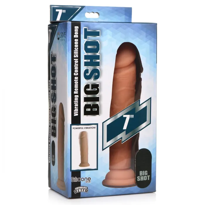 Big Shot Female Sex Toys Big Shot 7 Wireless Vibrating Silicone Dildo Big Shot Female Sex Toys Big Shot 7 Wireless Vibrating Silicone Dildo