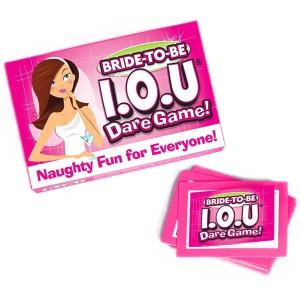 Bride To Be IOU Dare Game ItsForMyFriend Games