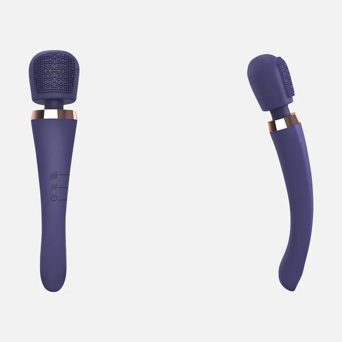 Brush Crush Wand Vibrator Midnight Indigo Love to Love Vibrators Brush Crush Wand Vibrator Midnight Indigo Love to Love Vibrators