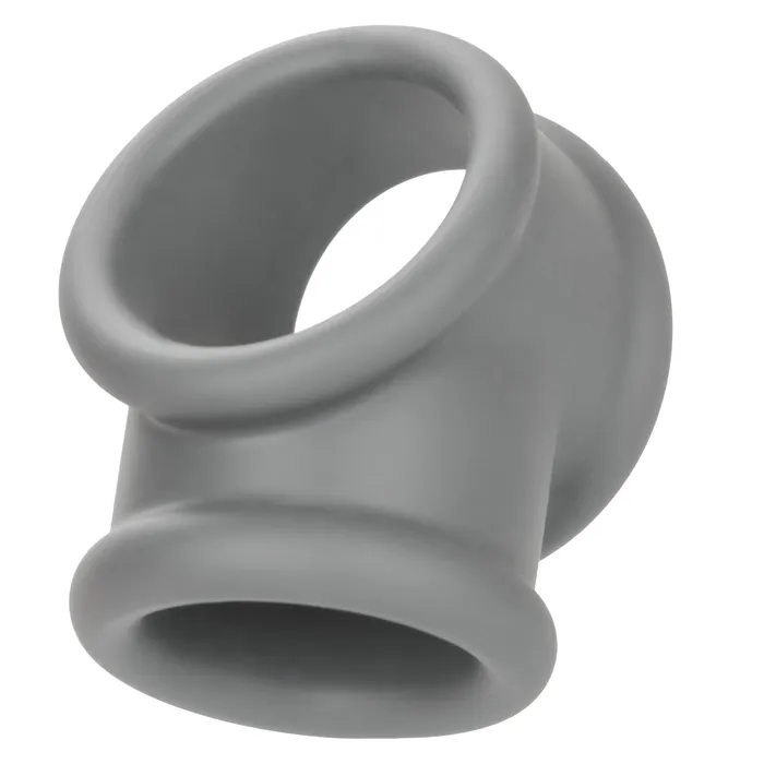 CalExotics Male Sex Toys Alpha Liquid Silicone Precision Ring Gray