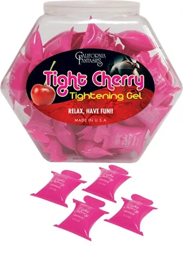 California Fantasies Couples Tight Cherry Tightening Gel 72 Piece Fishbowl 10ml Pillows California Fantasies Couples Tight Cherry Tightening Gel 72 Piece Fishbowl 10ml Pillows