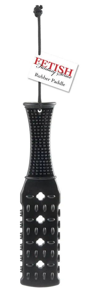 Couples Pipedream Fetish Fantasy Series Rubber Paddle Black