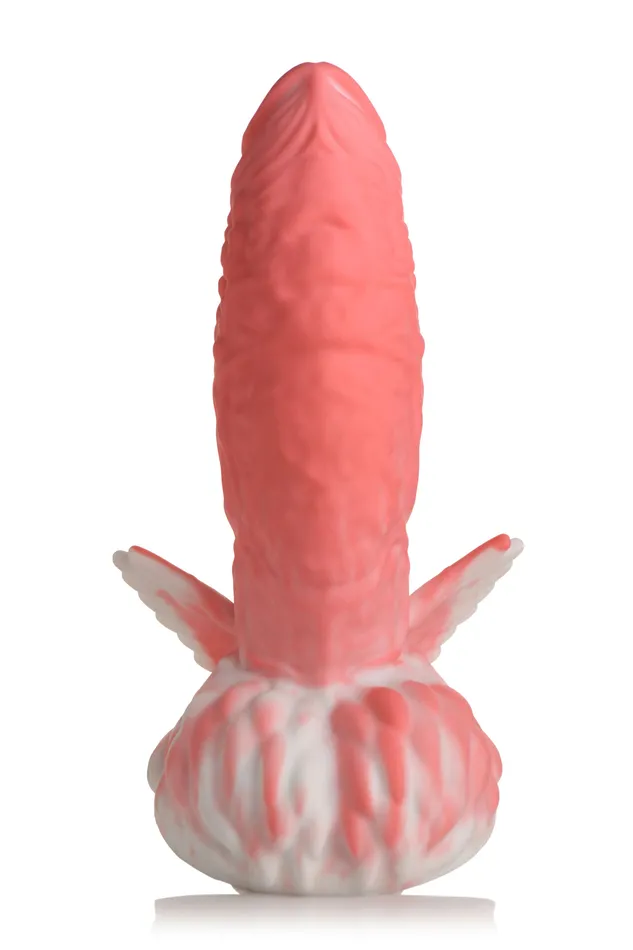 Dildos 2024 Holiday Sale Pegasus Pecker Winged Silicone Dildo Pinkwhite