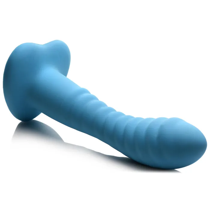 Dildos Simply Sweet Simply Sweet 7 Ribbed Silicone Dildo Blue Dildos Simply Sweet Simply Sweet 7 Ribbed Silicone Dildo Blue