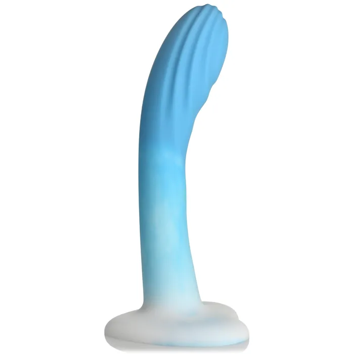 Dildos Simply Sweet Simply Sweet 7 Rippled Silicone Dildo Blue Dildos Simply Sweet Simply Sweet 7 Rippled Silicone Dildo Blue
