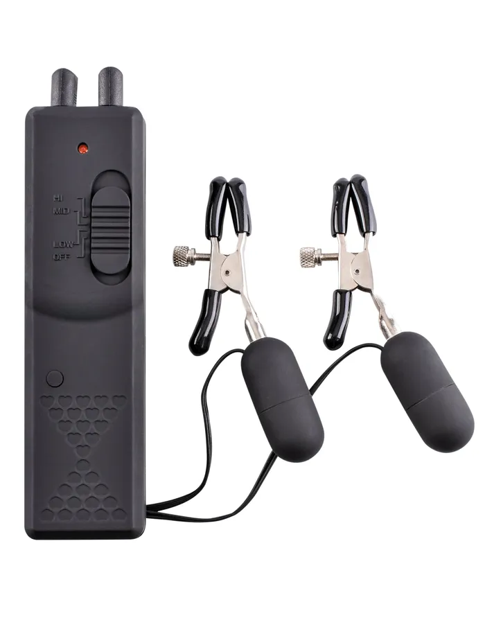 Female Sex Toys Fetish Fantasy Vibrating Nipple Clamp Pipedream