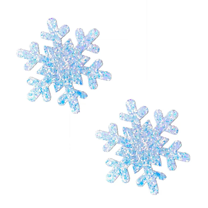 Female Sex Toys Super Sparkle White Chunky Glitter Snowflake Nipple Cover Pasties Neva Nude Female Sex Toys Super Sparkle White Chunky Glitter Snowflake Nipple Cover Pasties Neva Nude