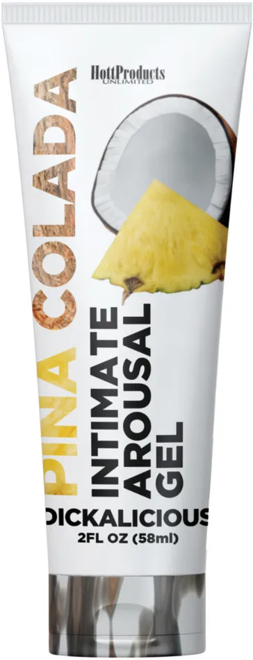 Hott Products Dickalicious Pina Colada 2 Fl Oz Vibrators