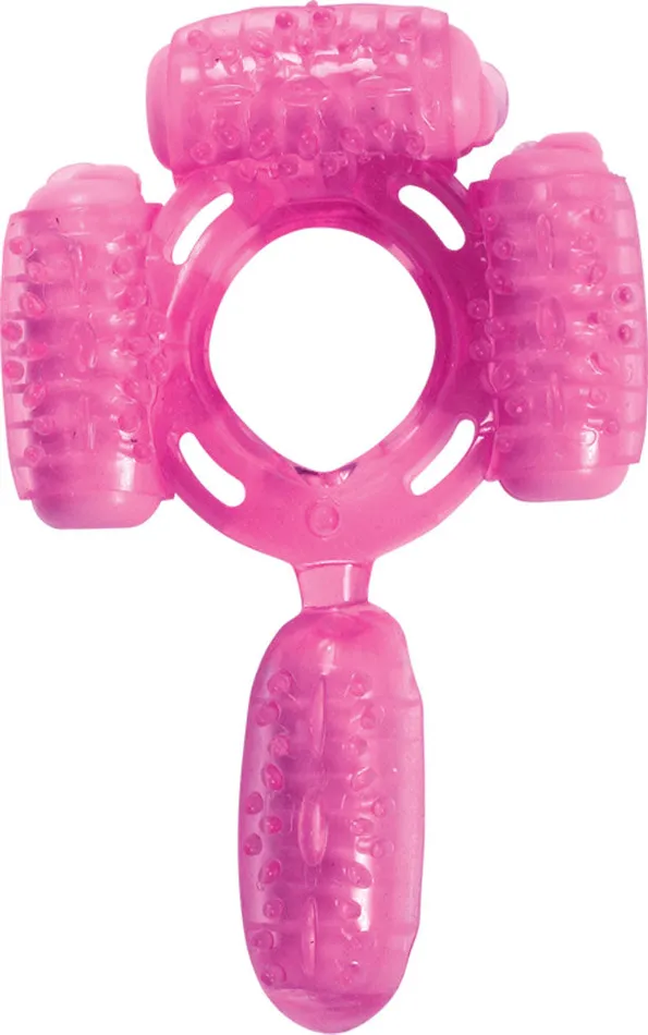 Hott Products Female Sex Toys Humm Dinger Super Squad With 4 Motors Magenta