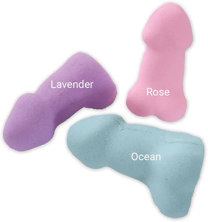Hott Products Pecker Bath Bombs 3 Pk Vibrators