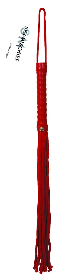 ItsForMyFriend Vibrators SM Red Rope Flogger