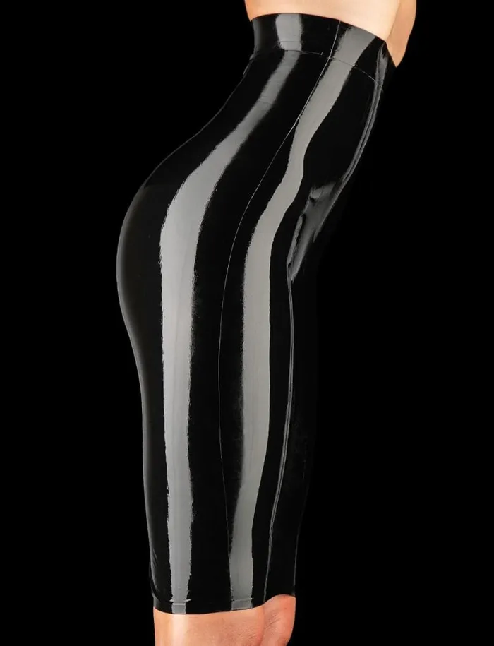 Latex Black Pencil Skirt Honey Birdette Anal