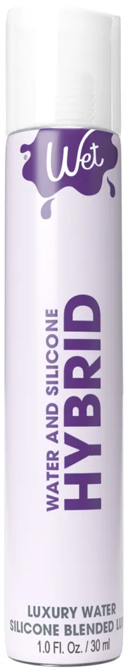 Lubricants Wet Wet Hybrid Luxury Watersilicone Blend Based Lubricant 1 Oz