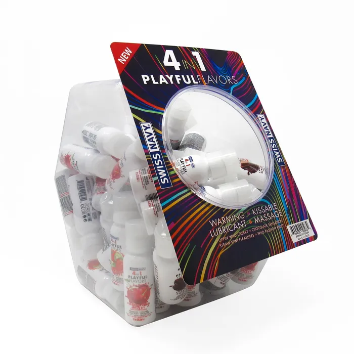 MD Science Lab Female Sex Toys Swiss Navy 4in1 Playful Flavors 50 Count Bowl Assorted Flavors 1 Fl Oz Bottles MD Science Lab Female Sex Toys Swiss Navy 4in1 Playful Flavors 50 Count Bowl Assorted Flavors 1 Fl Oz Bottles