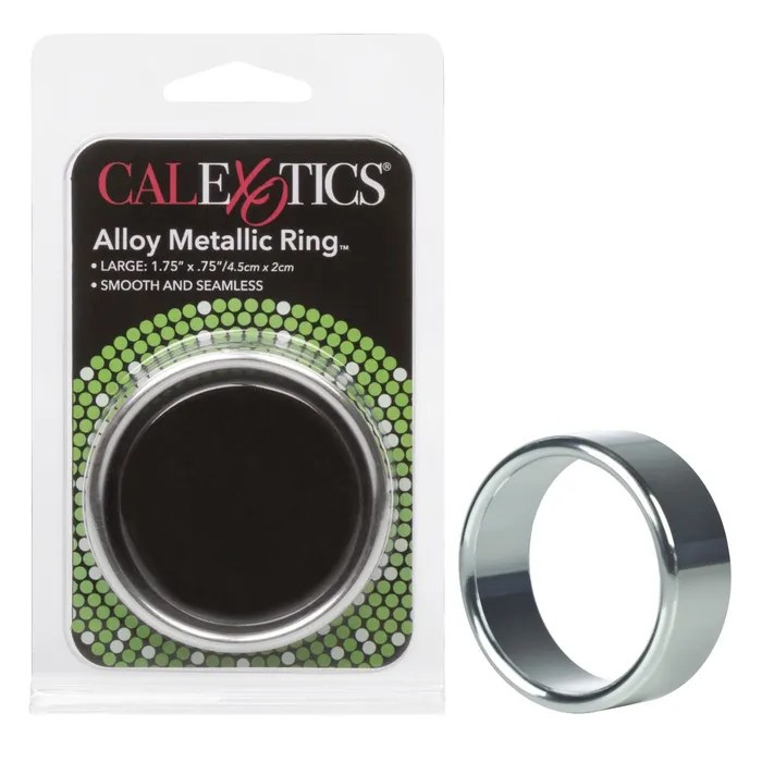 Male Sex Toys ItsForMyFriend CalExotics Alloy Metallic Ring Large