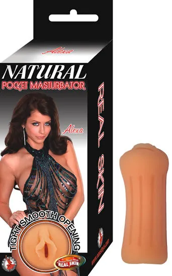 Male Sex Toys Natural Pocket Masturbator Alexa Flesh Nasstoys