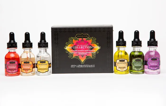 Oil of Love the Collection Set 6 Flavors Kama Sutra Anal