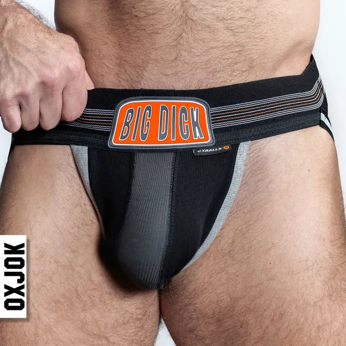 OXJok Bulger the Big Pouch Jock Black Iron Small Anal
