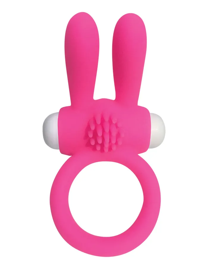 Pipedream Neon Rabbit Ring Pink Vibrators