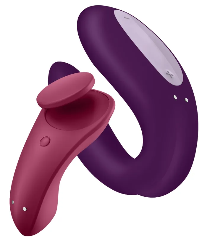 Satisfyer Partner Box 1 Sexy Secret Plus Double Joy Violet Dildos