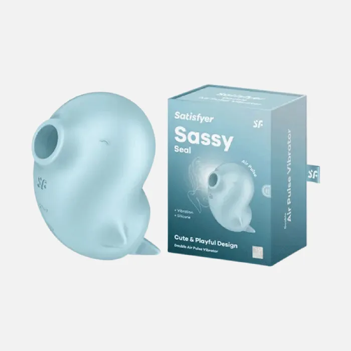 Satisfyer Vibrators Satisfyer Sassy Seal Air Pulse Suction Satisfyer Vibrators Satisfyer Sassy Seal Air Pulse Suction