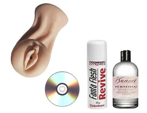 Sunset Intimates Male Sex Toys Male Strokers Kit 4 Pussy Masturbator