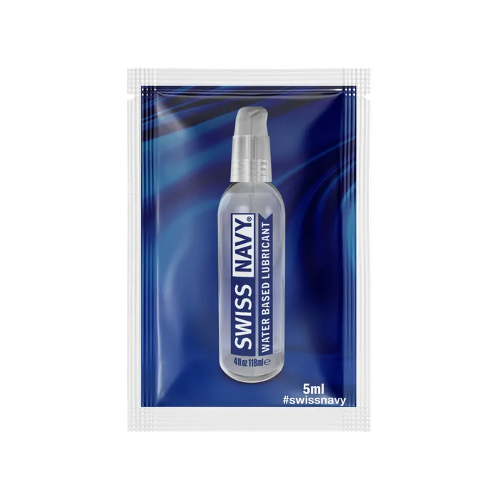 Swiss Navy Lubricants Swiss Navy Water Based Lubricant Foil 5ML