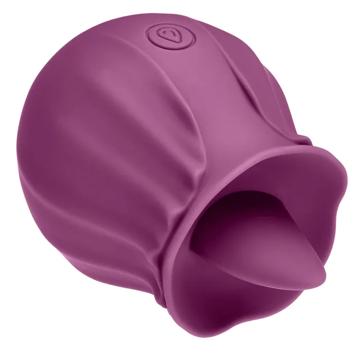 Vibrators Health and Wellness Flutter Oral Tongue Stimulator Purple Cloud 9 Novelties
