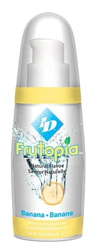 Vibrators ID Lubricants ID Frutopia Natural Flavor Banana 34 Oz