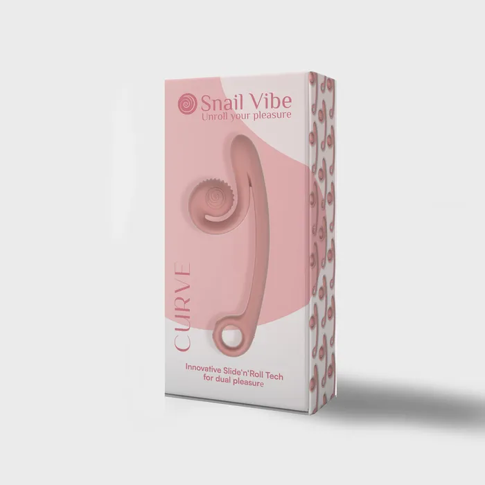 Vibrators Snail Vibe Curve Peachy Pink ItsForMyFriend