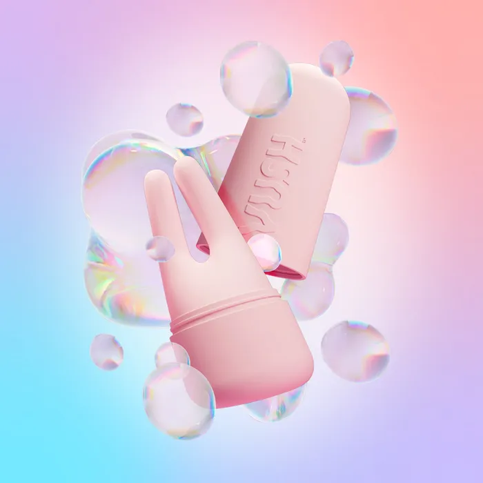 VUSH Female Sex Toys Swish Compact Rechargeable Pink Dual Tip Vibrator with Travel Case VUSH Female Sex Toys Swish Compact Rechargeable Pink Dual Tip Vibrator with Travel Case