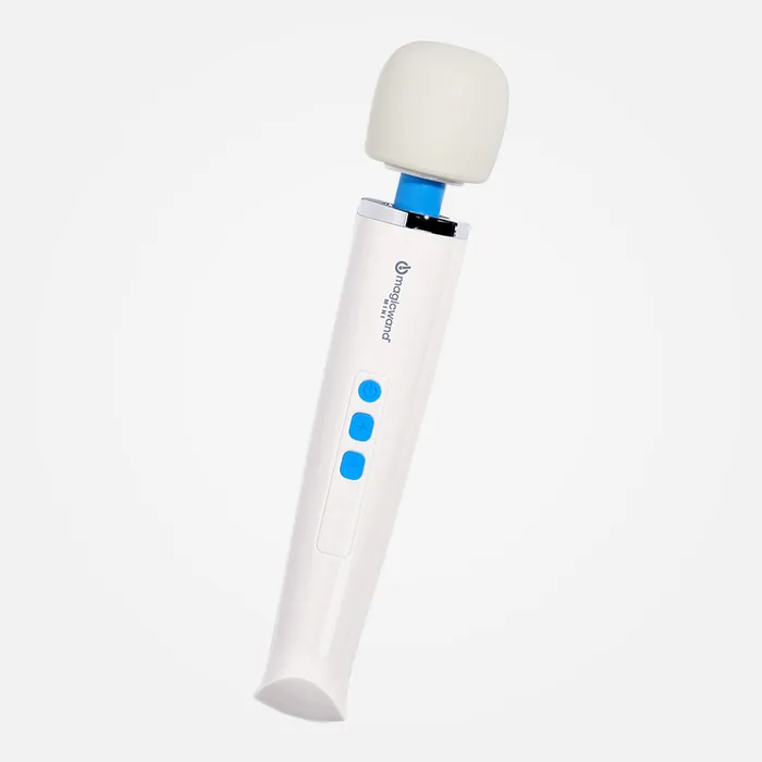 Wand Mini White Rechargeable Mini Wand Vibrator Magic Wand Female Sex Toys