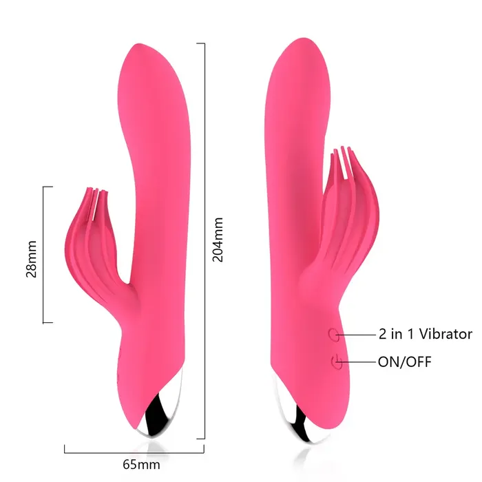 10 Frequency Dual Motor Rabbit Vibrator Wild Night Fantasies Female Sex Toys
