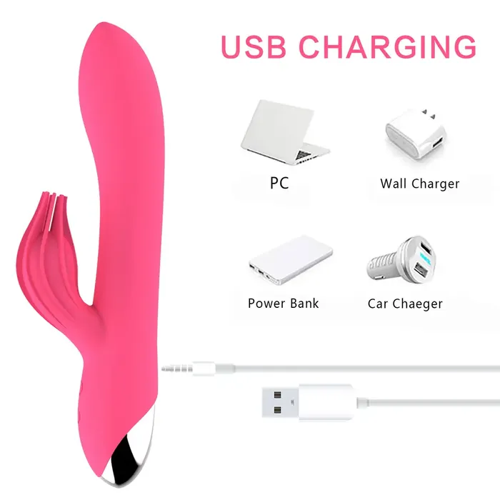 10 Frequency Dual Motor Rabbit Vibrator Wild Night Fantasies Female Sex Toys