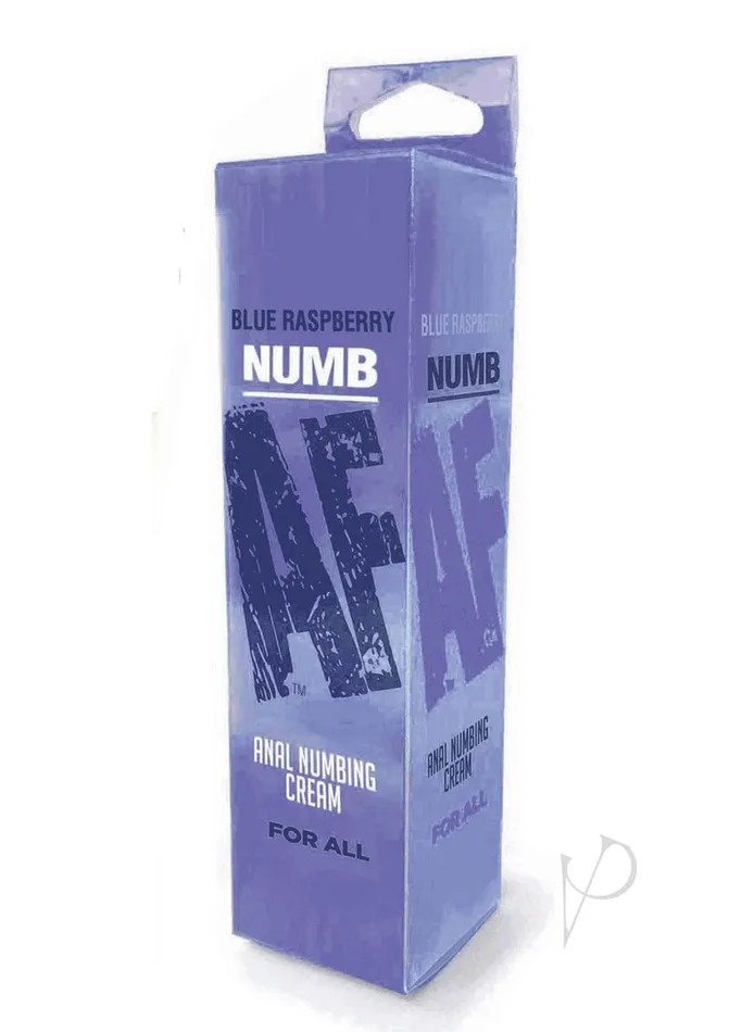 Af Anal Numb AF Anal Numbing Flavored Cream 15oz Blue Raspberry