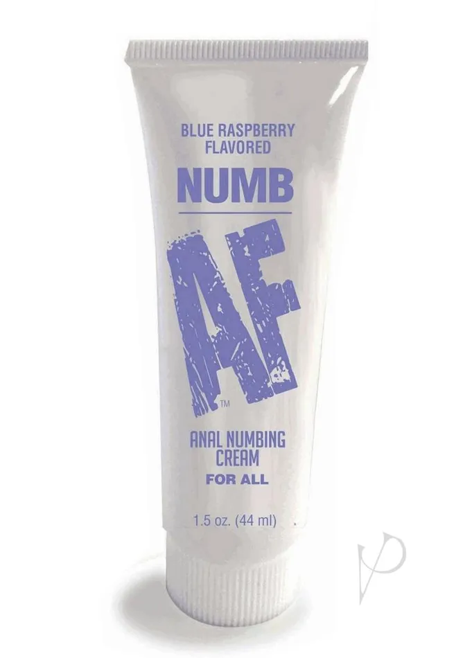 Af Anal Numb AF Anal Numbing Flavored Cream 15oz Blue Raspberry Af Anal Numb AF Anal Numbing Flavored Cream 15oz Blue Raspberry